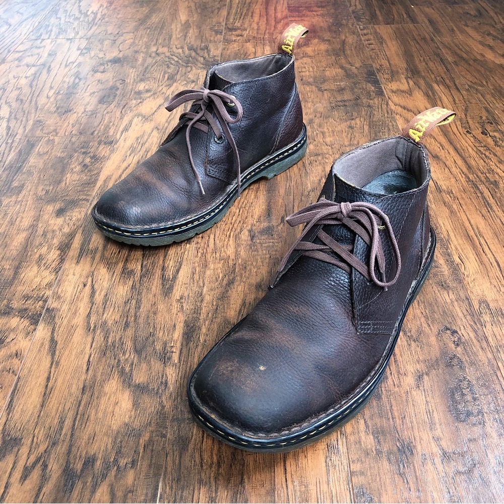 SOLD Dr Martens • Sussex ankle boots Bear Track Slip Resistant Chukka lace up - Picture 13 of 13